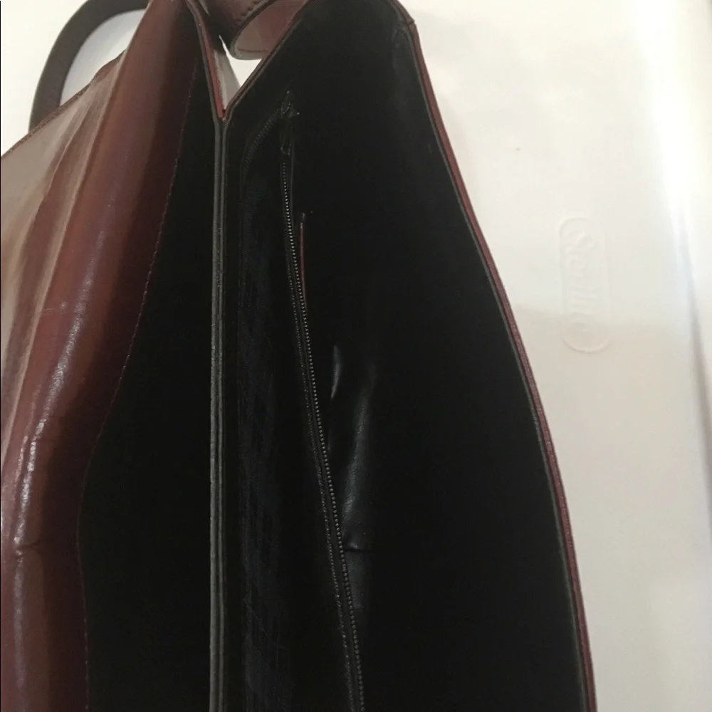 Vivaldi Elli Tucci Brown Leather Crossbody Bag - Picture 5 of 7